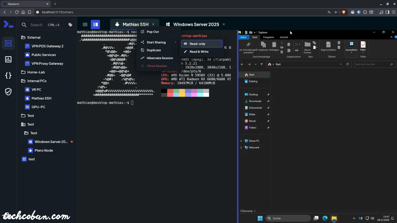 Nexterm là gì? Phần mềm quản lý máy chủ SSH, VNC & RDP mã nguồn mở dành cho DevOps và SysAdmin